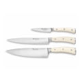Set de cuțite de bucătărie CLASSIC IKON 3 buc. crem Wüsthof