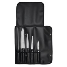 Set de cuțite de bucătărie GOURMET 6 buc. negru Wüsthof