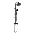 Set de duș cu baterie LUIS, negru mat - REA-P7005