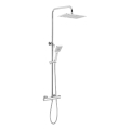 Set de duș cu baterie termostatică Novaservis METALIA ECO crom lucios