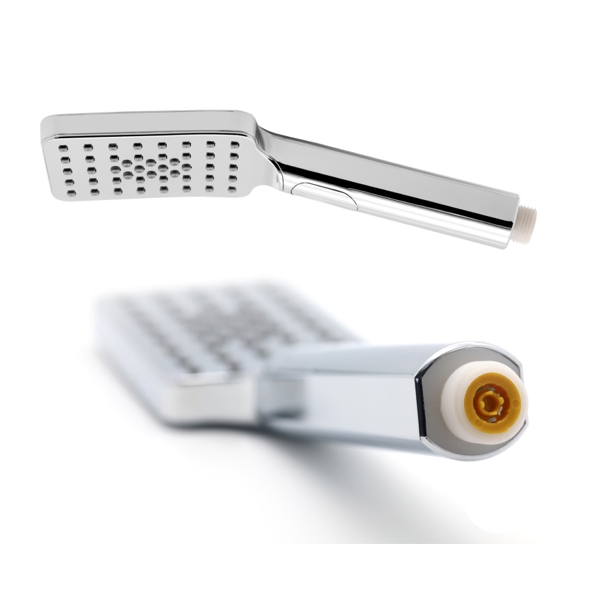 Set de duș cu baterie termostatică Novaservis METALIA ECO crom lucios