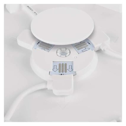 Set de 3 panouri LED RGBIC+CCT dimabile - extensie LED/1,8W/230V Wi-Fi Tuya