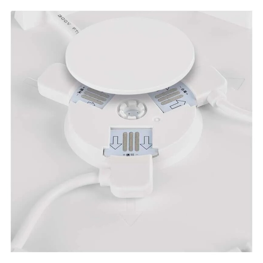 Set de 3 panouri LED RGBIC+CCT dimabile - extensie LED/1,8W/230V Wi-Fi Tuya