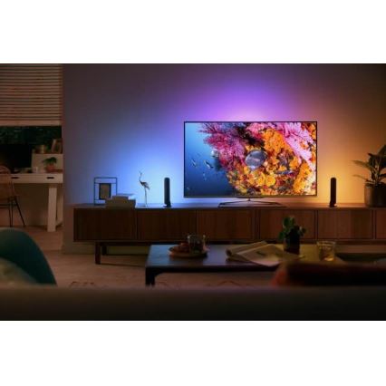 Philips 78203/30/E7 - LED RGB Lampă de masă dimmabilă HUE WHITE AND COLOR AMBIANCE LED/6W/230V