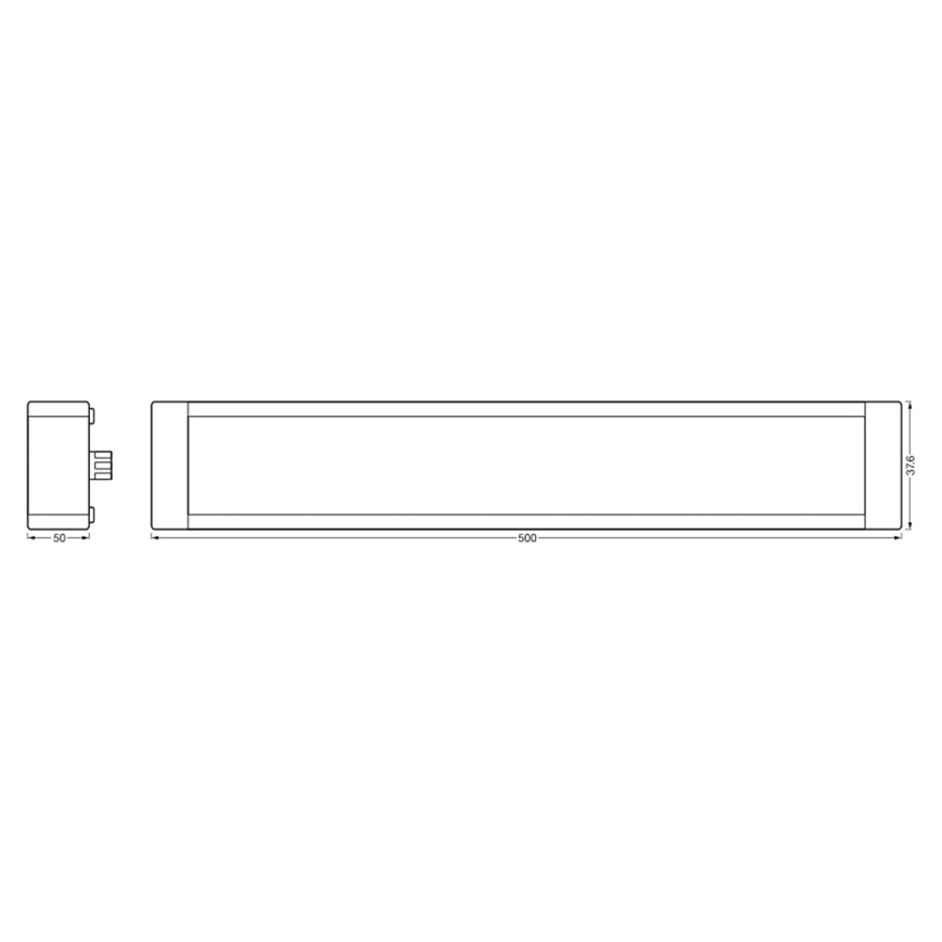 Set de extensie LED dimabil pentru mobilier de bucătărie SMART+ UNDERCABINET LED/8W/24/230V 2700-6500K Wi-Fi Ledvance