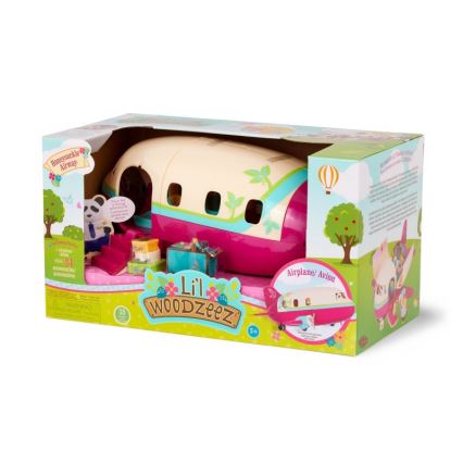 Set de jucării Li'l Woodzeez avion cu accesorii