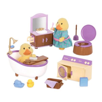 Set de jucării Li'l Woodzeez mobilier pentru baie