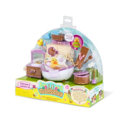 Set de jucării Li'l Woodzeez mobilier pentru baie