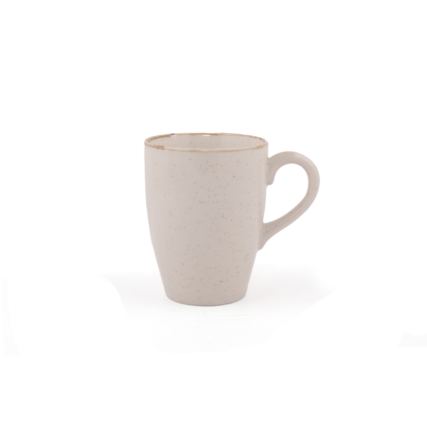 Set de masă 16 piese, bej, porțelan