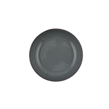 Set de masă, 16 piese, gri/porțelan