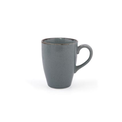 Set de masă, 16 piese, gri/porțelan