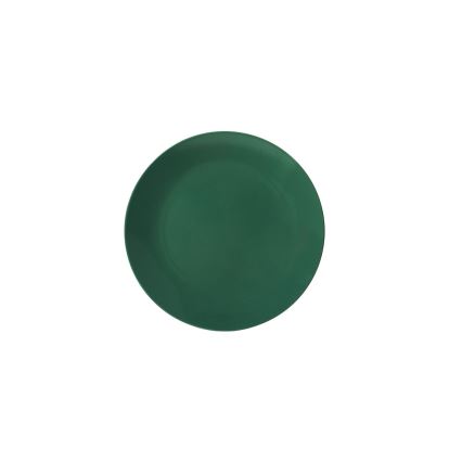 Set de masă 18 piese, ceramică, verde/alb