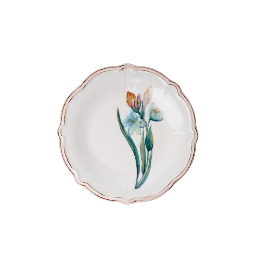 Set de masă 18 piese multicolor/porțelan