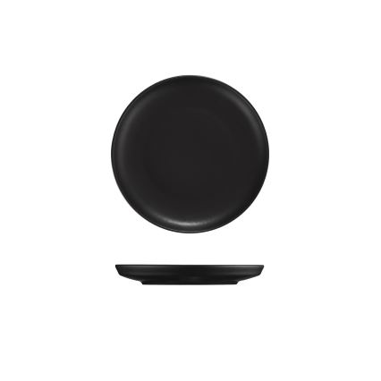 Set de masă 18 piese negru/porțelan