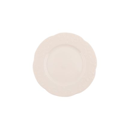 Set de masă 24 piese crem/porțelan