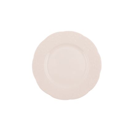 Set de masă 24 piese crem/porțelan