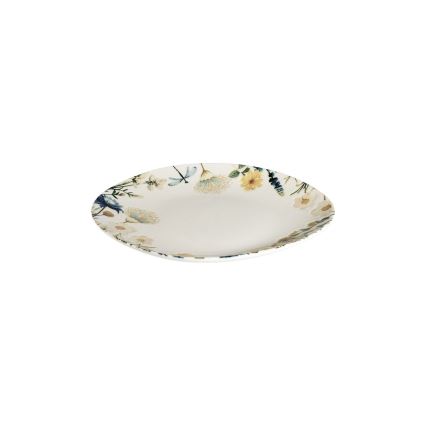 Set de masă 24 piese multicolor/albastru/porțelan
