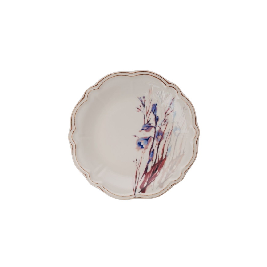 Set de masă 24 piese multicolor/porțelan