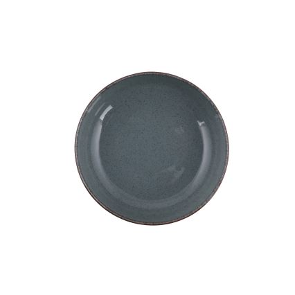 Set de masă 24 piese, porțelan, albastru