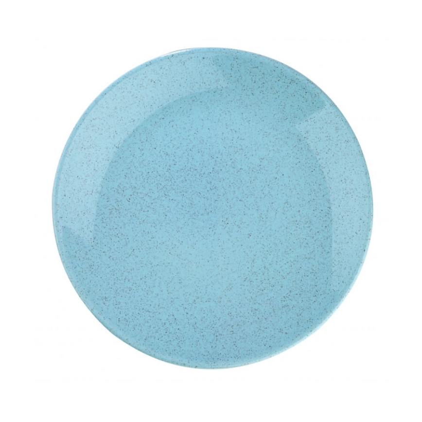 Set de masă din porțelan, 24 piese, albastru