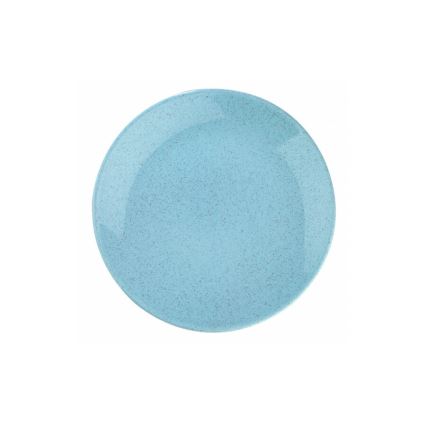 Set de masă din porțelan, 24 piese, albastru