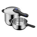 Set de oale de gătit sub presiune WMF 6,5 l + 3 l PERFECT PLUS oțel inoxidabil
