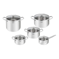 Set de oale Tefal 10 buc. COOK EAT oțel inoxidabil