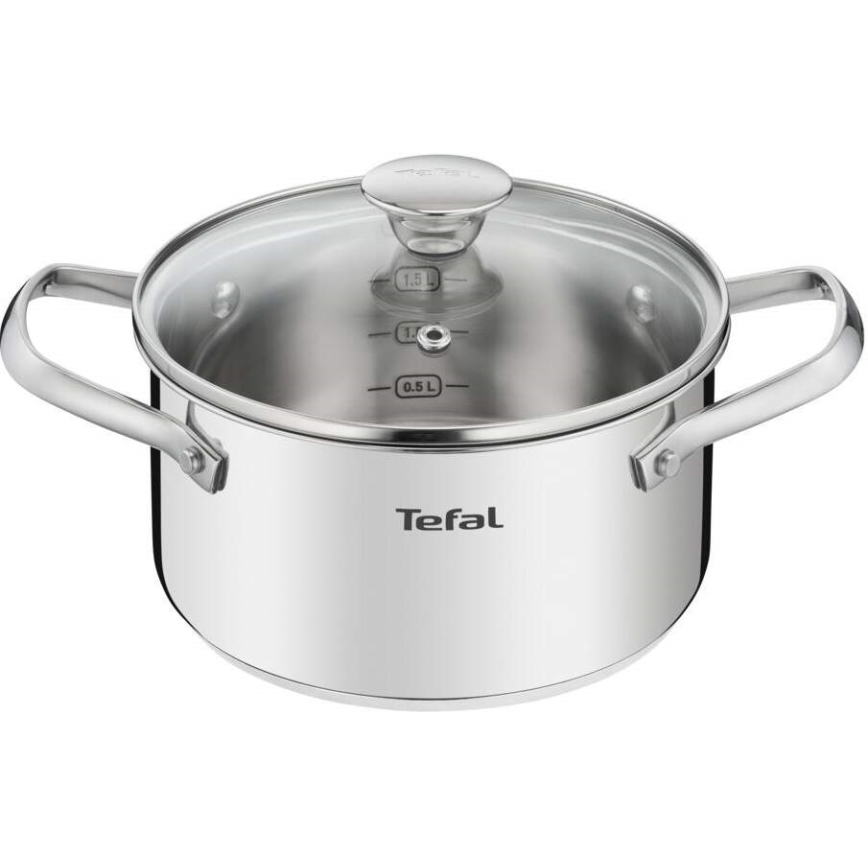 Set de oale Tefal 10 buc. COOK EAT oțel inoxidabil