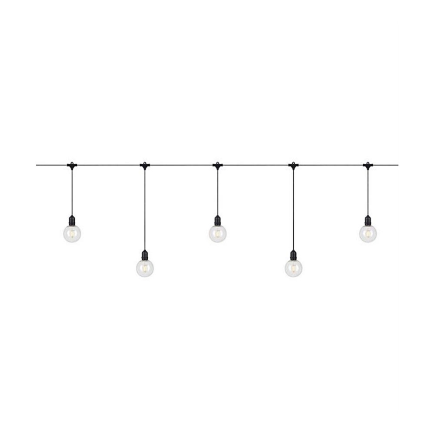Set de prelungire pentru lanț LED de exterior Markslöjd 108022 GARDEN24 4m 10xLED/2,9W/24V IP44