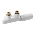 Set de racorduri termostatice pentru racord central Bruckner WICHER alb