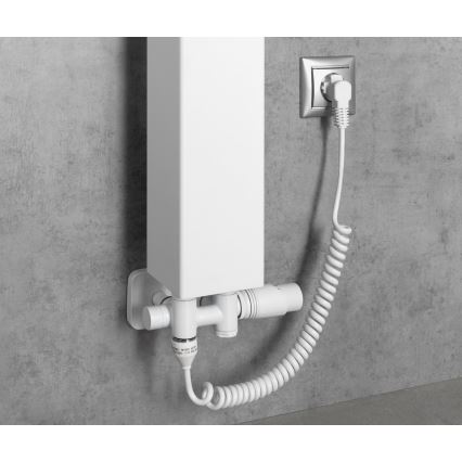 Set de racorduri termostatice pentru racord central Bruckner WICHER COMBI alb