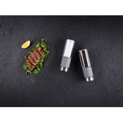 Set de râșnițe pentru piper și sare REGENT CONCRETE 2 buc. beton 18 cm Cole&Mason