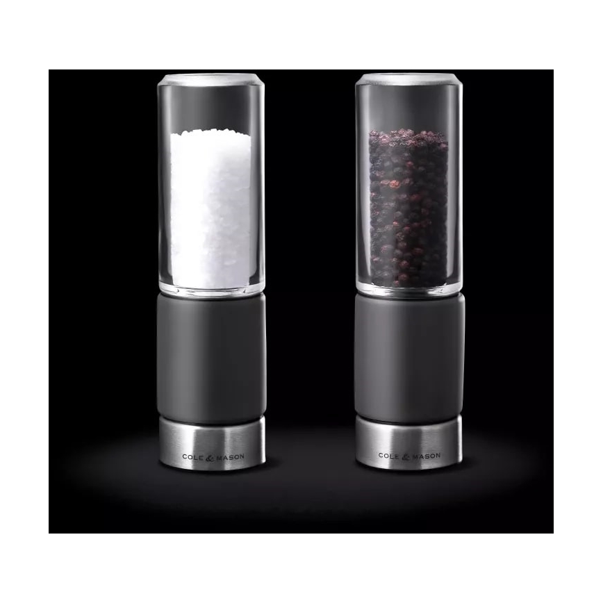 Set de râșnițe pentru piper și sare REGENT CONCRETE 2 buc. beton 18 cm Cole&Mason