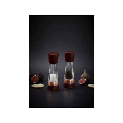Set de râșnițe pentru sare și piper Cole&Mason DERWENT 2 buc. 19 cm fag/maro