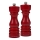 Set de râșnițe pentru sare și piper Cole&Mason LONDON 2 buc. 18 cm fag/roșu