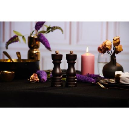 Set de râșnițe pentru sare și piper Cole&Mason LONDON 2 buc. 22 cm fag/maro