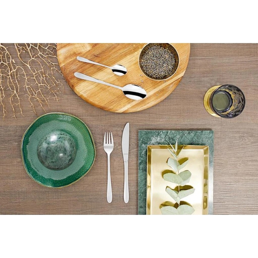 Set de tacâmuri din oțel inoxidabil MONACO, 24 piese