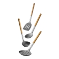 Set de ustensile de bucătărie 4 buc. acacia Lamart