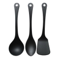 Set de ustensile de bucătărie TORO, 3 piese, negru