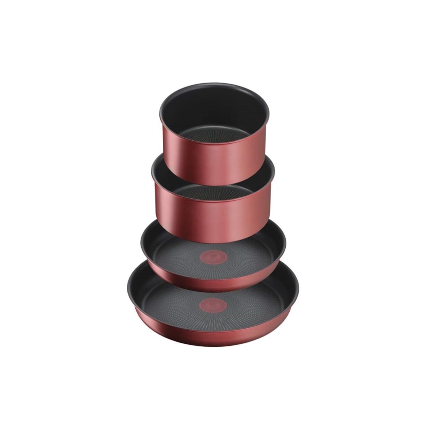 Set de vase de gătit Tefal 10 buc. INGENIO DAILY CHEF cupru