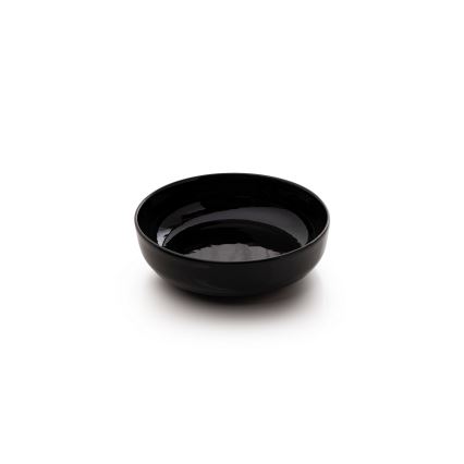 Set de veselă 12 piese negru/porțelan