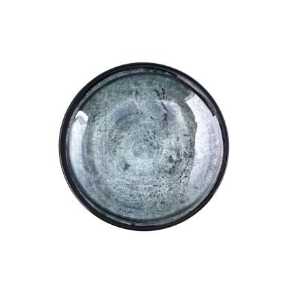 Set de veselă, 18 piese, din porțelan, albastru