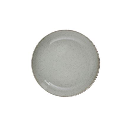 Set de veselă, 18 piese, din porțelan, verde