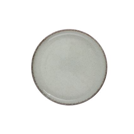 Set de veselă, 18 piese, din porțelan, verde