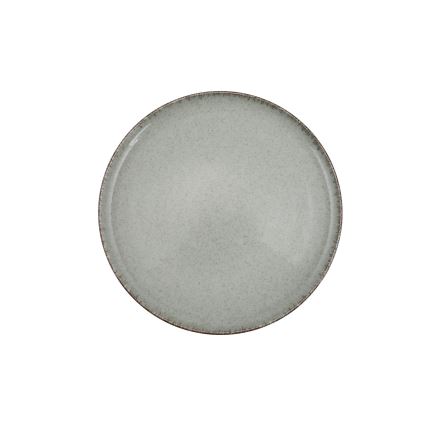 Set de veselă, 18 piese, din porțelan, verde