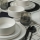 Set de veselă, 20 piese, alb/ceramică