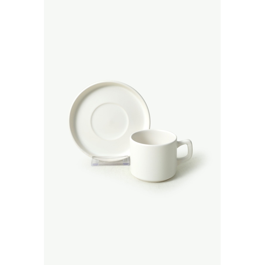 Set de veselă, 20 piese, alb/ceramică
