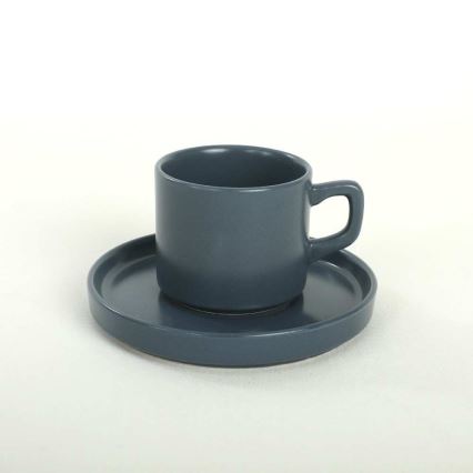 Set de veselă 20 piese, multicolor, din ceramică stoneware