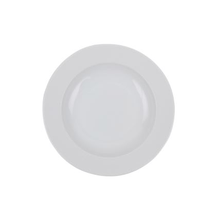 Set de veselă 24 piese alb/porțelan