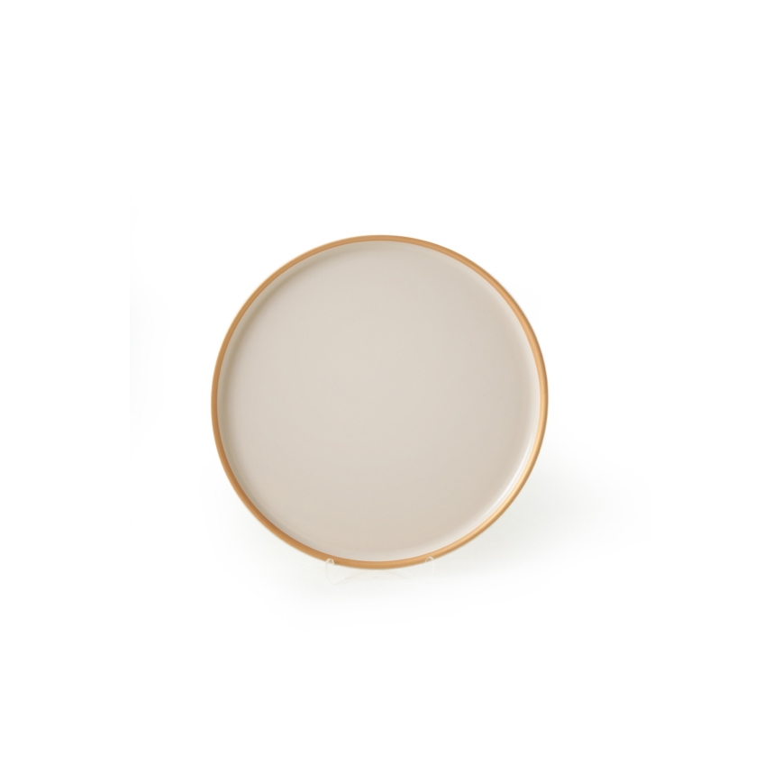 Set de veselă 24 piese bej/ceramică